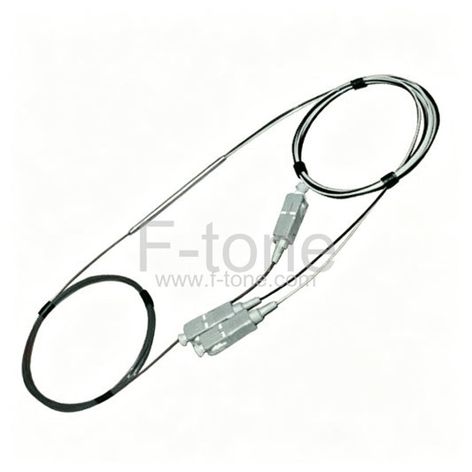 3x3 FBT Singlemode Single Window 250um Bare Fiber Splitter