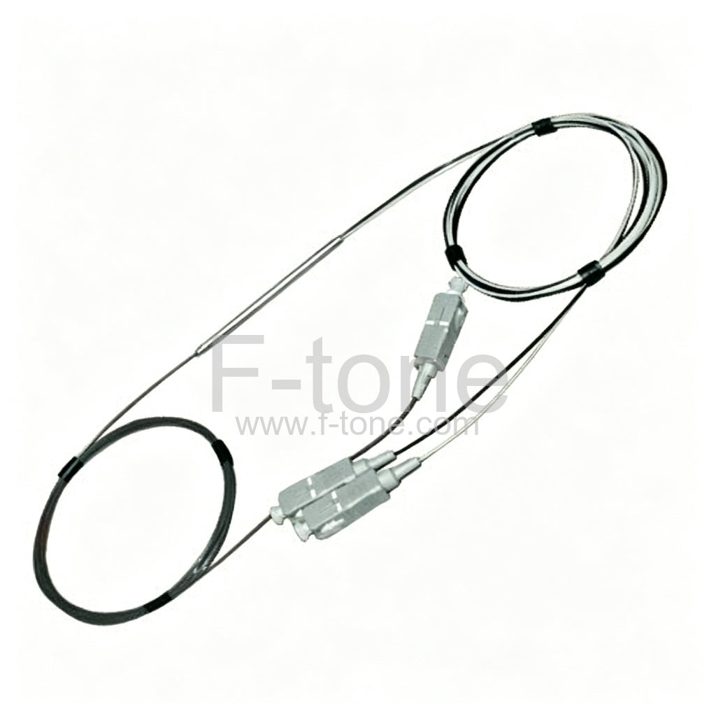 3x3 FBT Singlemode single Window 900um Fiber Splitter