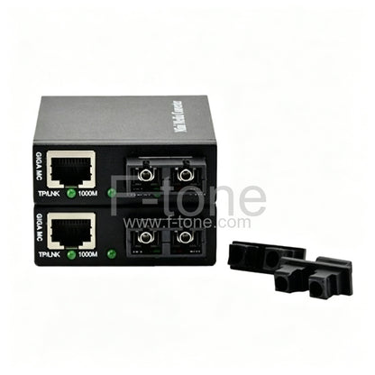 10/100M Dual Fiber 1550nm 80km Ethernet Fiber Media Converter