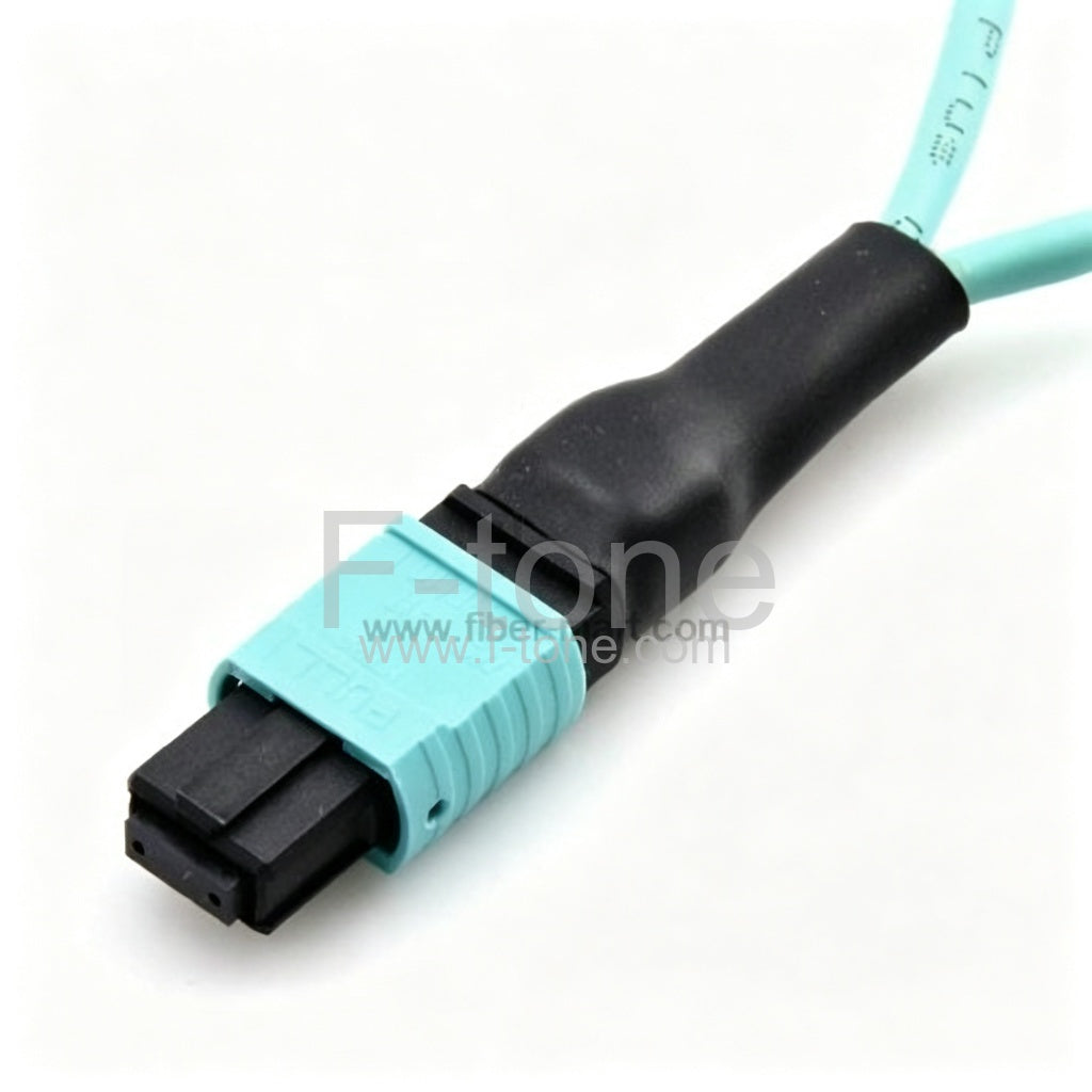 40GBASE QSFP MPO 12 Fiber OM3 Female Loopback Cable