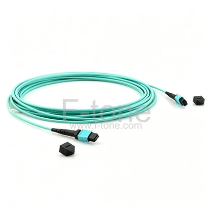 48 Fibers OM3 Multimode 12 Strands MTP Harness Cable 3.0mm LSZH/Riser