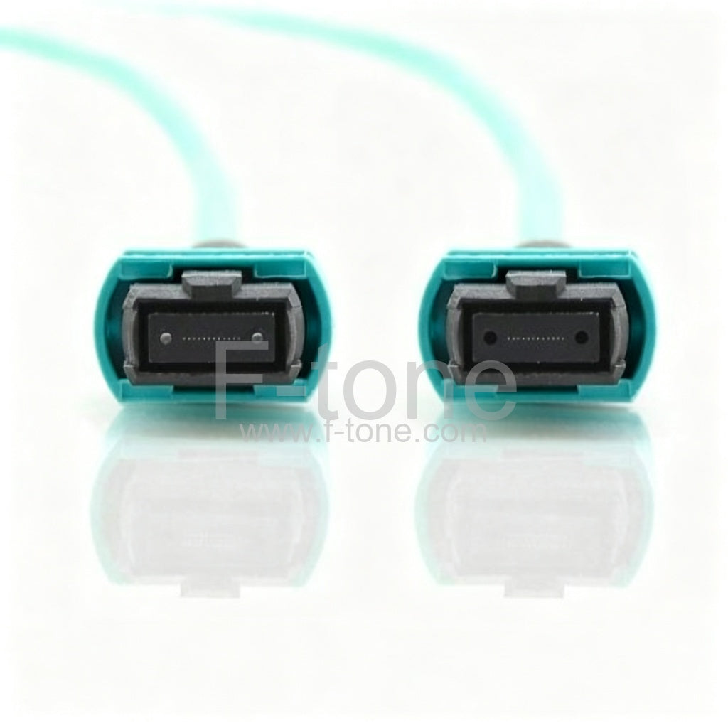 48 Fibers OM3 Multimode 12 Strands MTP Trunk Cable 3.0mm LSZH/Riser