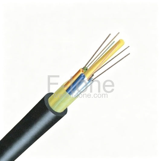 6 Fibers 62.5/125μm Multimode Single Jacket Non-Metal Member Waterproof Dielectric Loose Tube Outdoor Cable - GYFTY