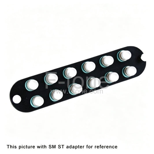 6 Ports ST Corning CCH Compatible Fiber Adapter Panels (FAPs)