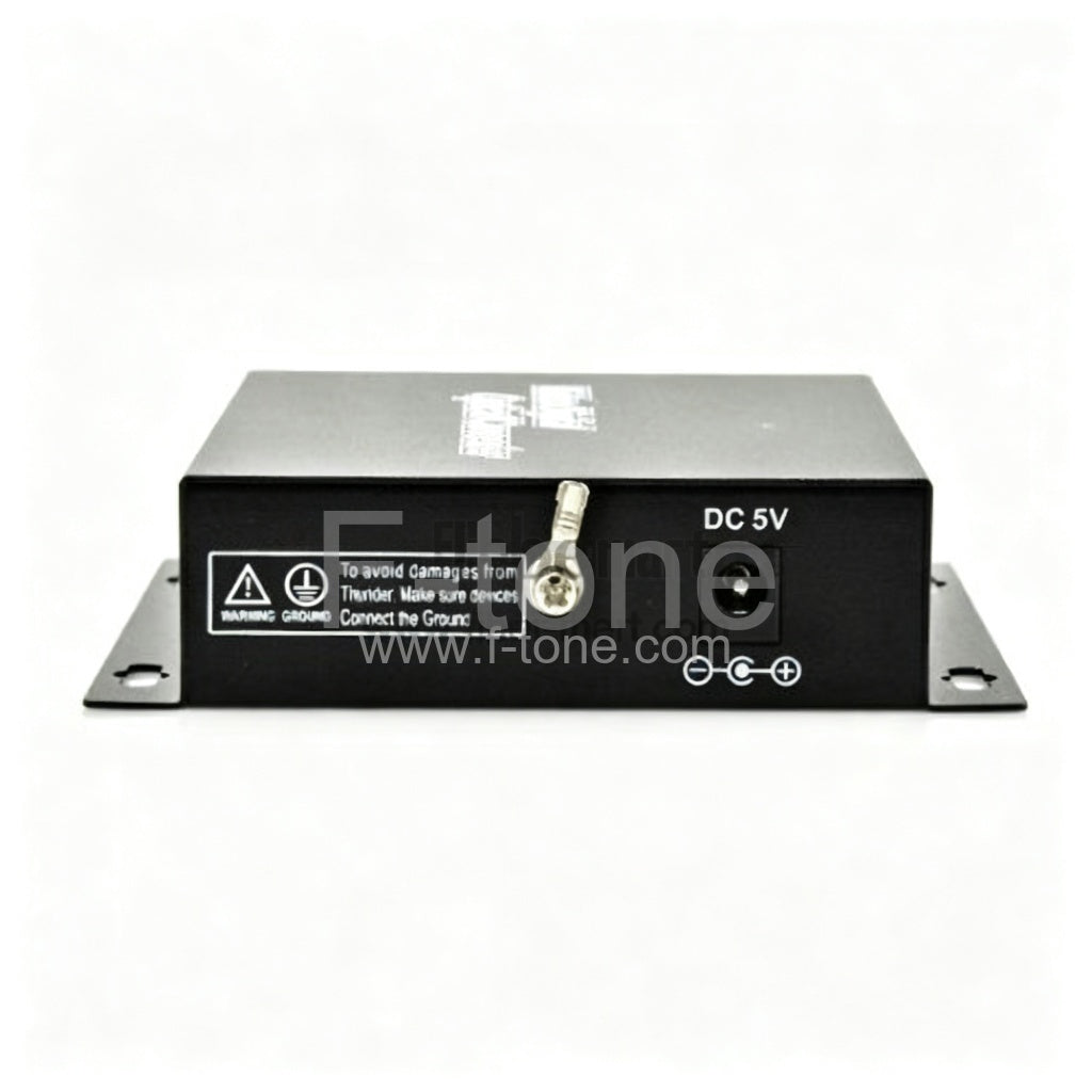 1  Channel Bi-Directional Video & 1 Bi-Directional Data & 1  Bi-Directional  Audio to Fiber SM 20km Optical Video Multiplexer