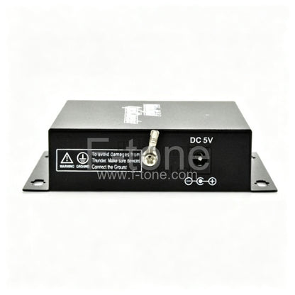 64 Channel Video & 1 Return Data to Fiber SM 20km Optic Video Multiplexer