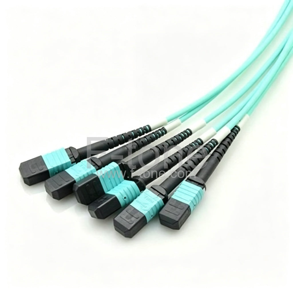 72 Fibers OM4 Multimode 24 Strands MTP Trunk Cable 3.0mm LSZH/Riser