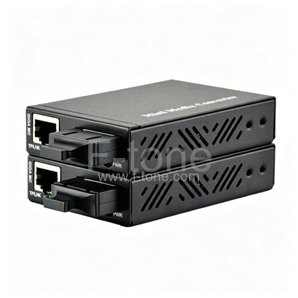 80km 10/100M Dual Fiber 1550nm Centralized Management Card Type Media Converter