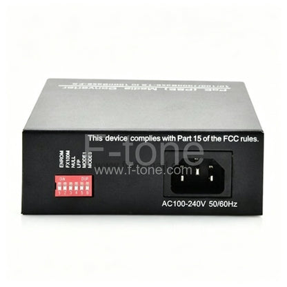 A Pair of 10/100/1000M Single Fiber 1490/1550nm 40KM  Built-in power POE Media Converter