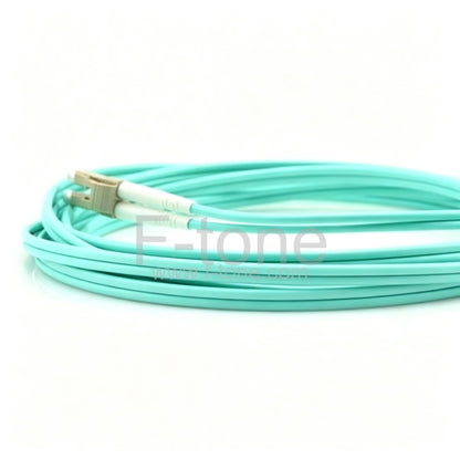 ST-LC Duplex OM3 Multimode Armored Fiber Patch Cable
