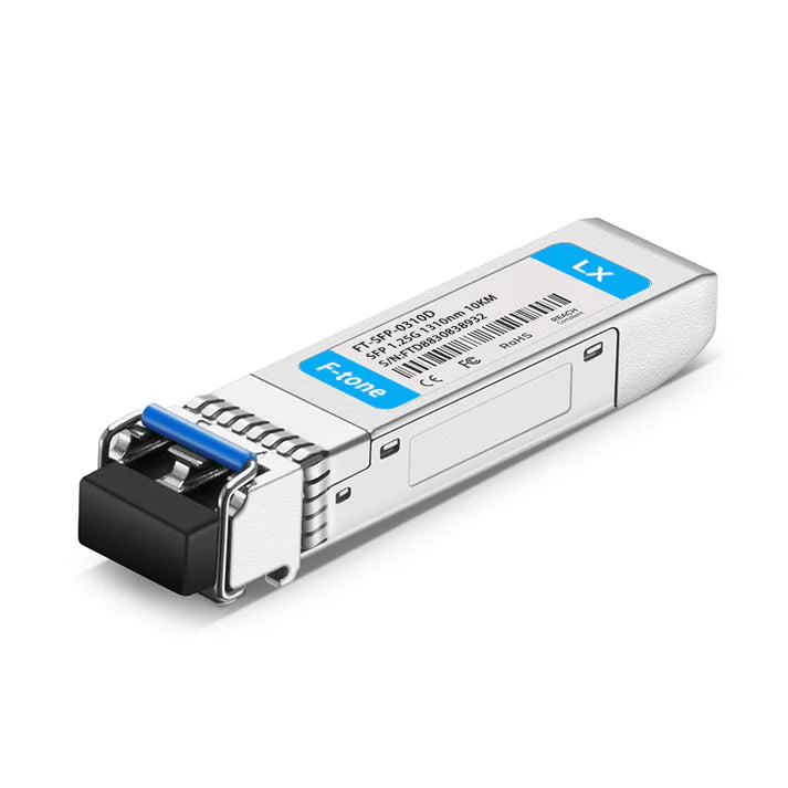 Brocade E1MG-LX-OM-T Compatible 1000BASE-LX SFP 1310nm 10km DDM IND Transceiver