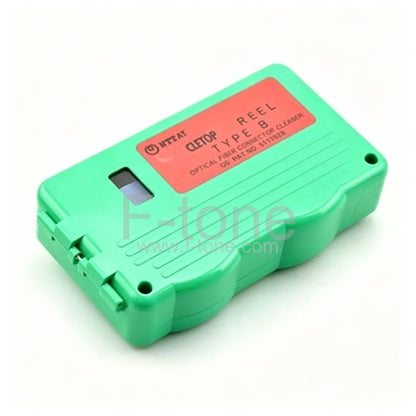 CLETOP Type B Reel Connector Cleaner - White Tape for LC/MPO connector
