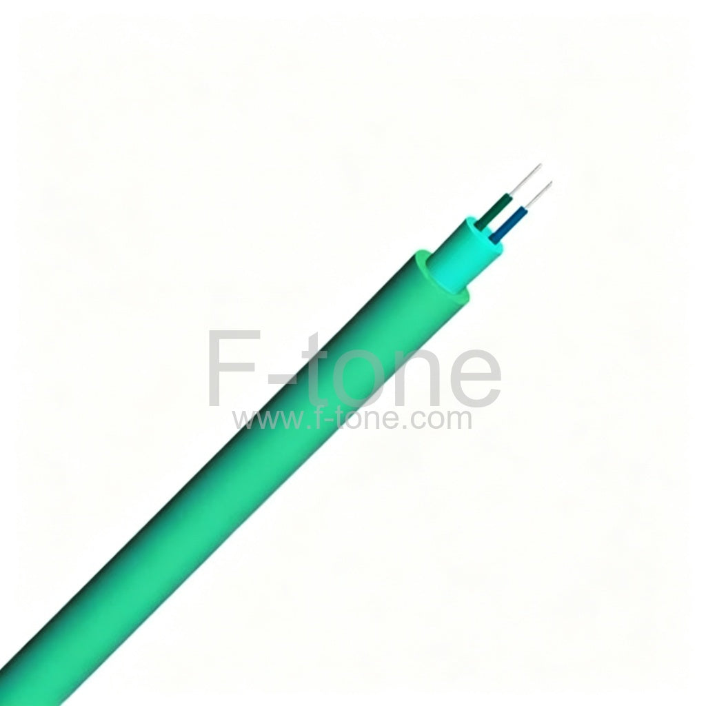 Single Jacket Duplex Round LSZH Indoor Cable Corning Fiber OM4 Multimode