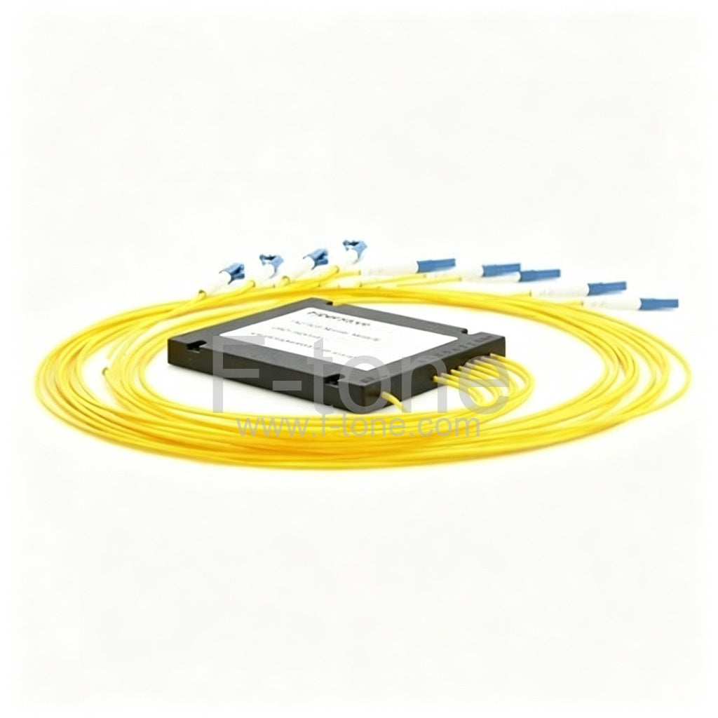 Custom PLC Splitter Mini-module with Three 1x2 PLC Splitter in One ABS Box