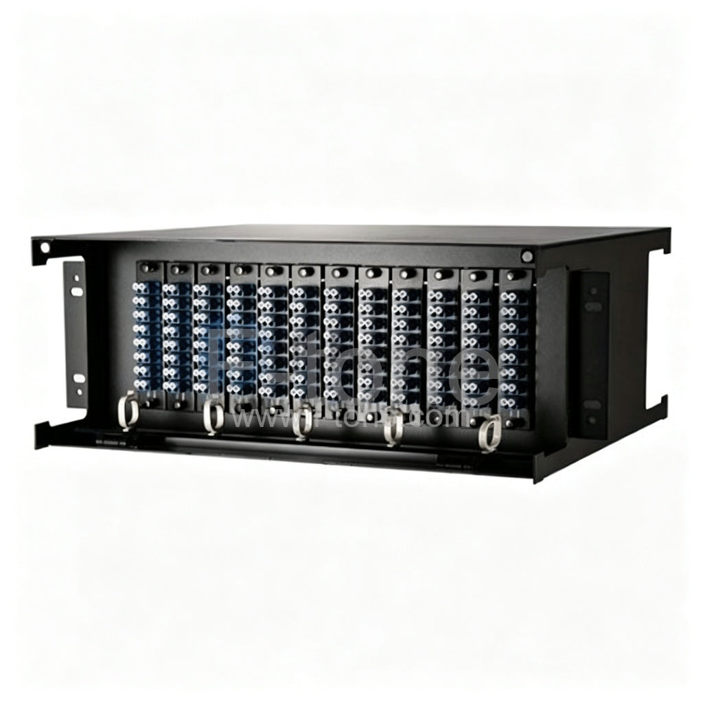 Customized Empty 4RU Rack Chassis to hold 12 Pieces standard size LGX Cassette
