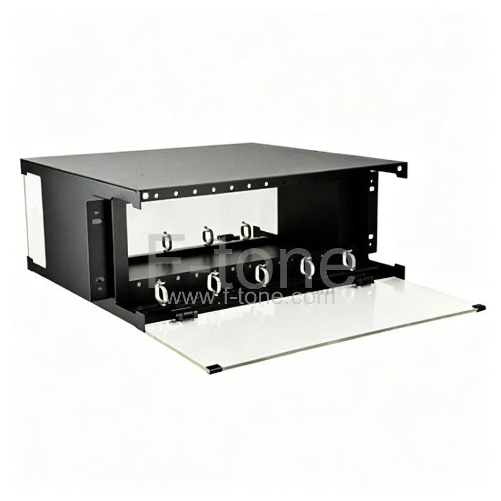 Customized Empty 4RU Rack Chassis to hold 12 Pieces standard size LGX Cassette