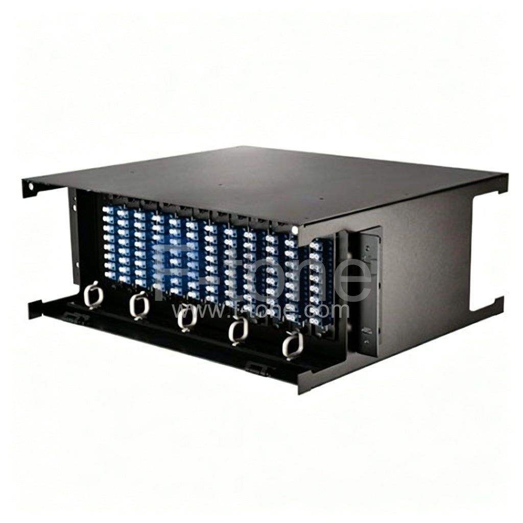 Customized Empty 4RU Rack Chassis to hold 12 Pieces standard size LGX Cassette
