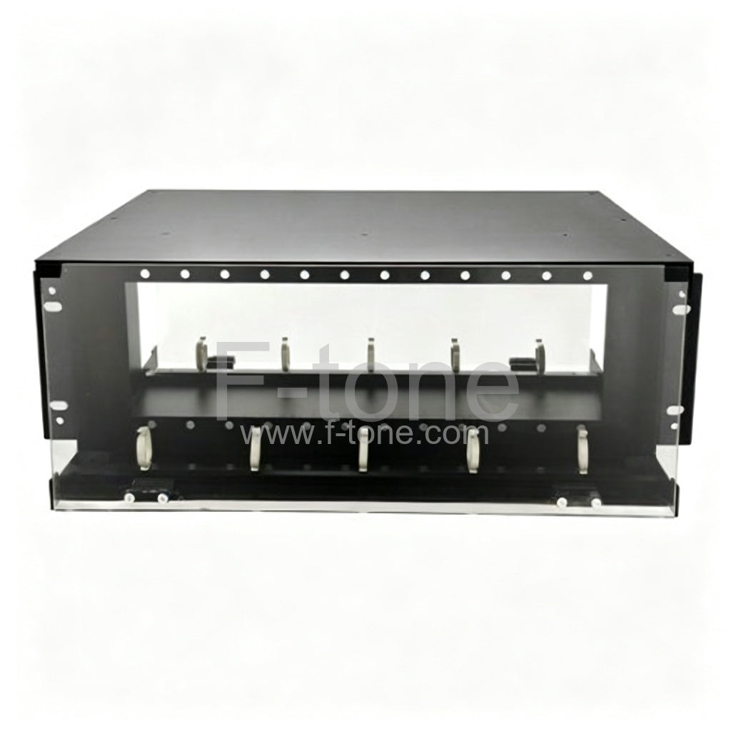 Customized Empty 4RU Rack Chassis to hold 12 Pieces standard size LGX Cassette