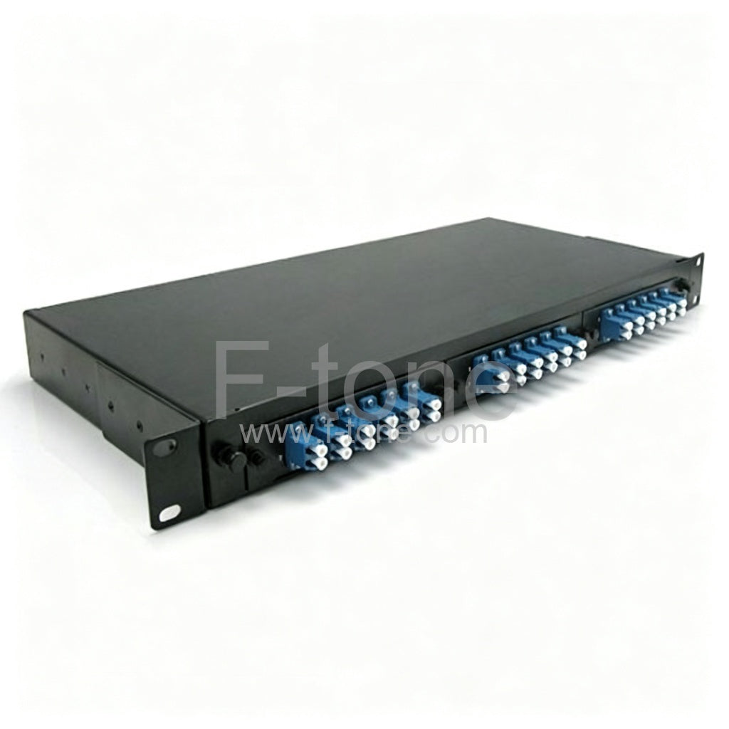 Customized MTP/MPO LGX Holder 1U Rack Chassis Only