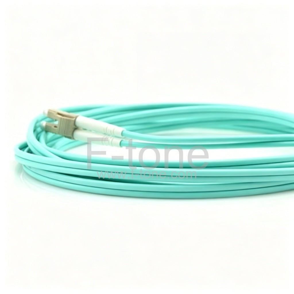E2000 to E2000 Duplex PVC/LSZH/OFNP OM3 Multimode  Fiber Optic Patch Cable