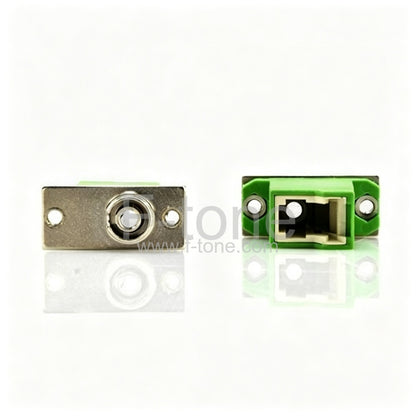 E2000/APC to E2000/APC Singlemode Simplex Plastic Fiber Adapter