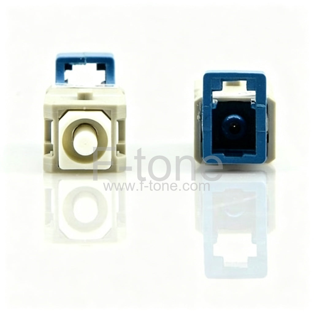 FC Female to LC Male Multimode Simplex Fiber Adapter