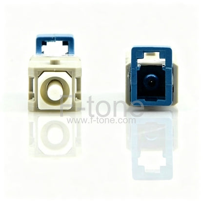 FC Female to LC Male Multimode Simplex Fiber Adapter