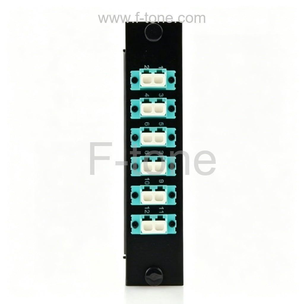 12 Fibers OM3 LC/SC/ST/FC 12 Strands MTP LGX Cassette