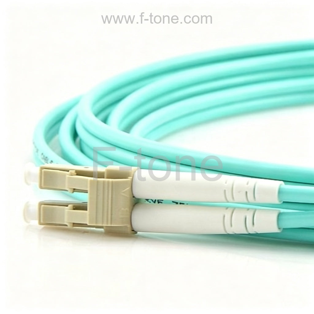 FC-ST Duplex OM3 Multimode Fiber Patch Cable