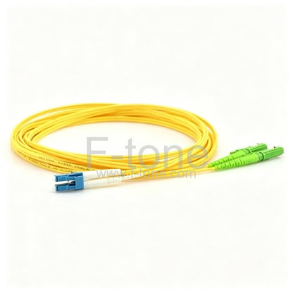FC/APC to E2000/UPC Duplex 9/125 Single-mode Fiber Patch Cable