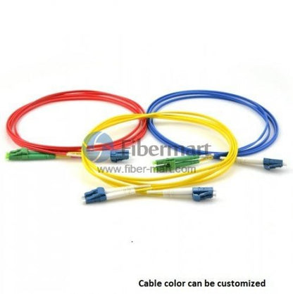 FC/APC to FC/APC OS2 Singlemode Simplex Fiber Patch Cable