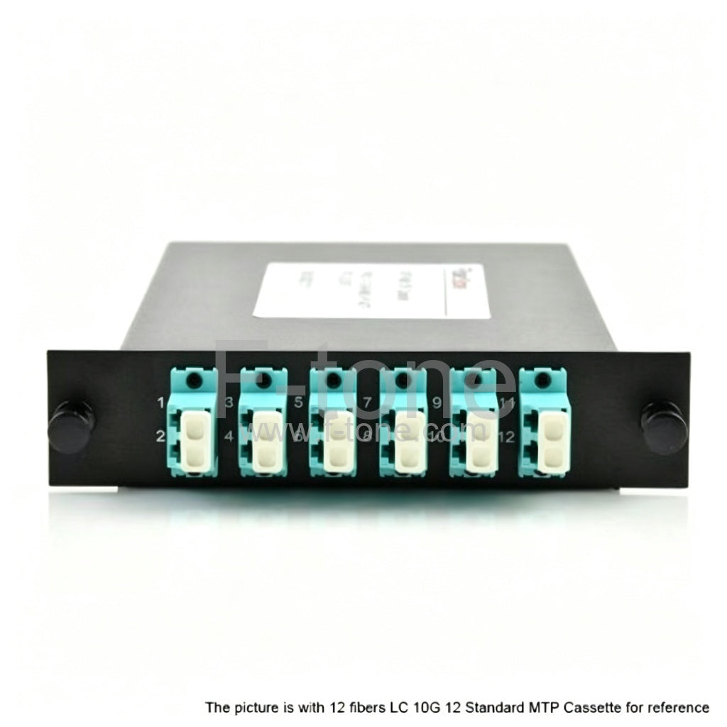 12 Fibers OM4 LC/SC/ST/FC 12 Strands MTP LGX Cassette