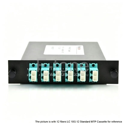 12 Fibers OM4 LC/SC/ST/FC 12 Strands MTP LGX Cassette