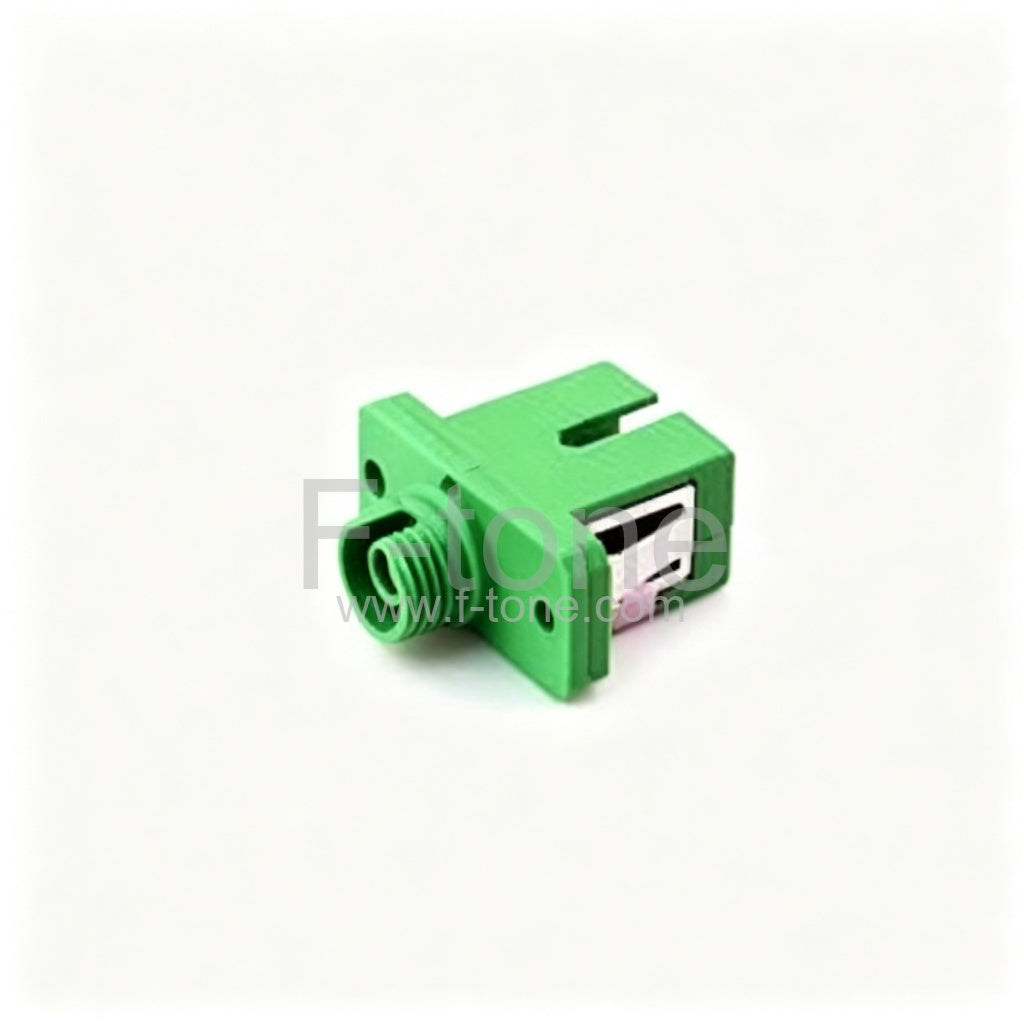 FC/APC to ST/APC Hybrid Singlemode duplex Plastic Fiber Adapter