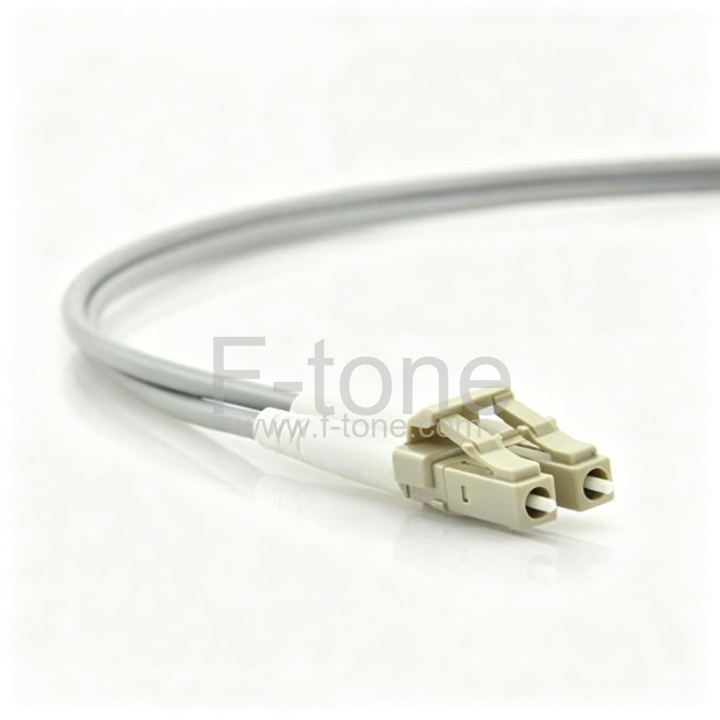 FC/UPC to E2000/UPC Duplex Multimode OM2 Armored Patch Cable