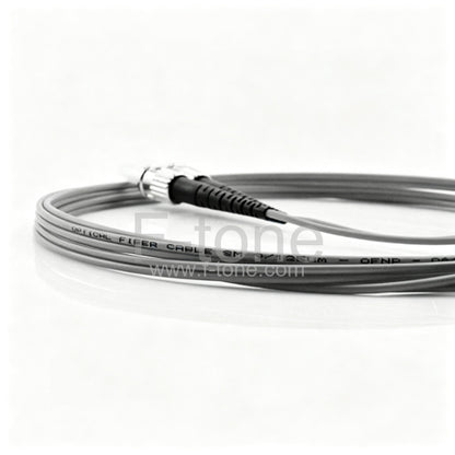 FC/UPC to E2000/UPC Duplex Multimode OM1 Armored Patch Cable