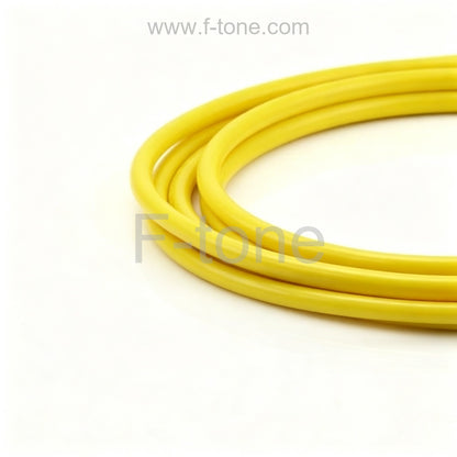 12-Fiber 9/125 SM Ribbon Fan-out LC/SC/ST/FC Pigtail with 0.9mm/2.0mm Breakout