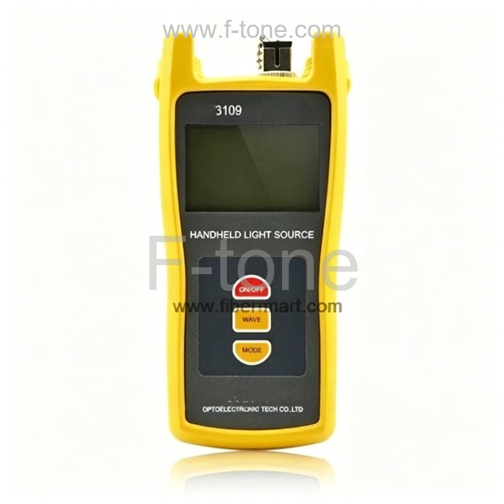 Handheld ST-3109-8 Fiber Optical Light Source 850/1300/1550nm