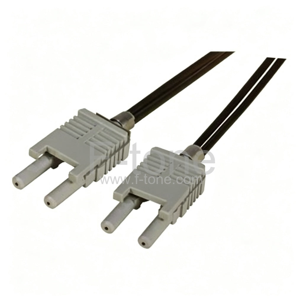 HFBR4516 to HFBR4516 Duplex Latching Plastic Optical Fiber POF Patch Cord