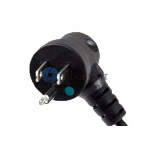 Hospital Grade NEMA 6-15 (Male) to IEC60320 C13 (Female) 14/3 AWG 250V/15A SJT Angled Power Cord