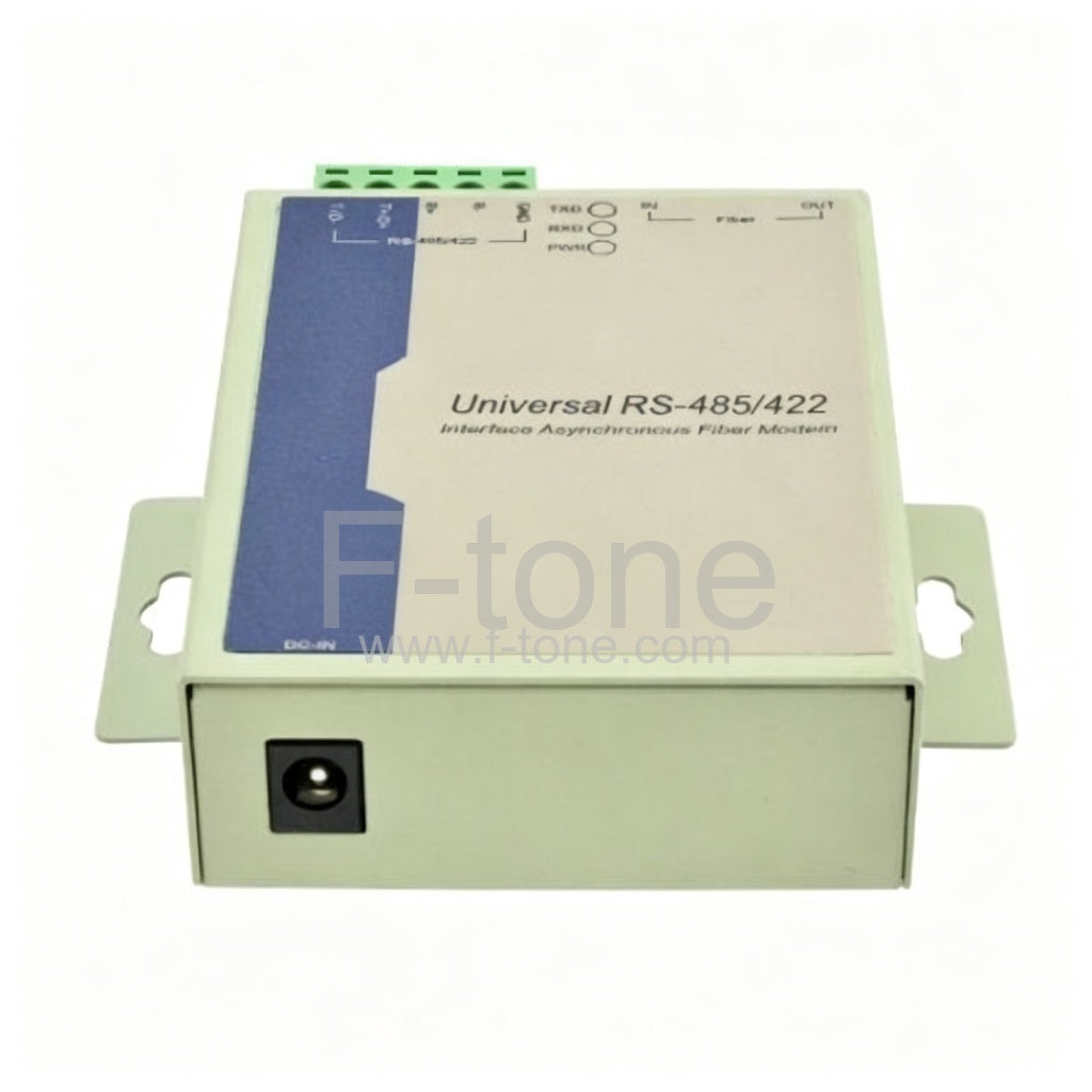 Industrial RS-485 to Single-mode Simplex Fiber Converter, 1310nm/1550nm 20km