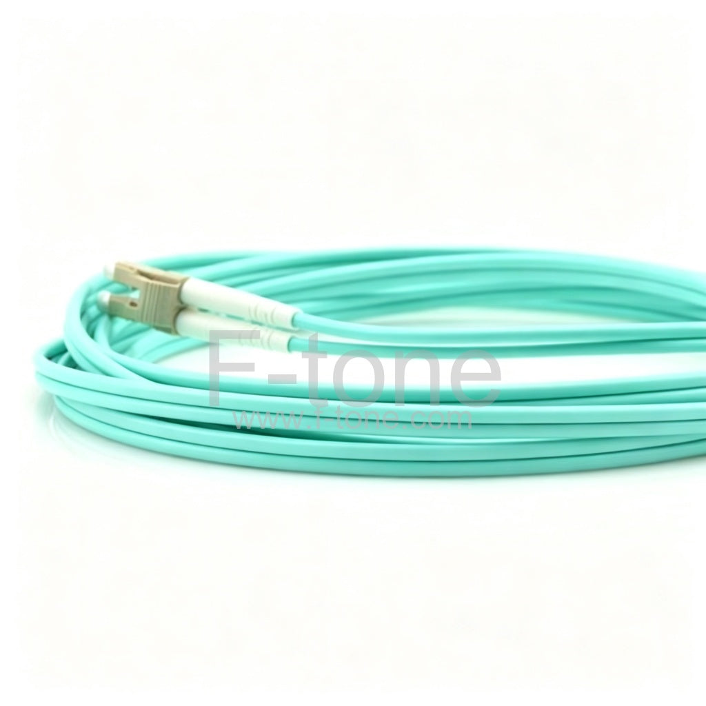 LC-E2000 Duplex OM4 Multimode Armored Fiber Patch Cable