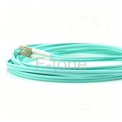 LC-E2000 Plenum(OFNP) Duplex OM4 Multimode Fiber Patch Cable