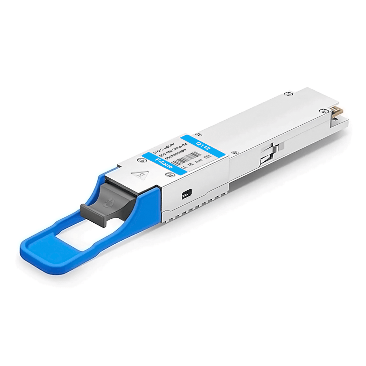 QSFP112 FR1 PAM4 1310nm 2km MTP/MPO-12 SMF FEC Optical Transceiver