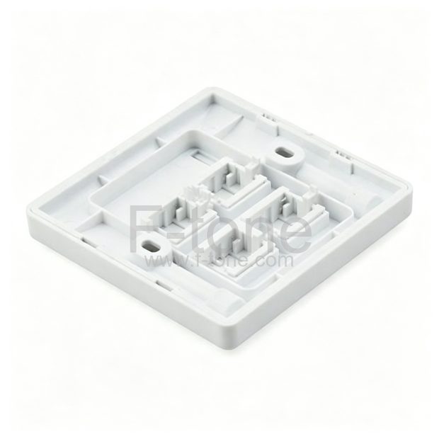 Single Port SC Fiber Optic Wall Plate Outlet