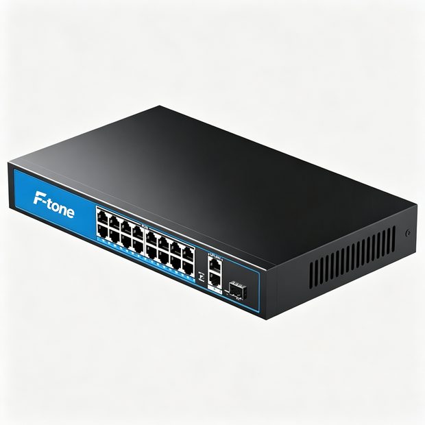 16 FE port（PSE）POE Switch with 1 1000M Combo port
