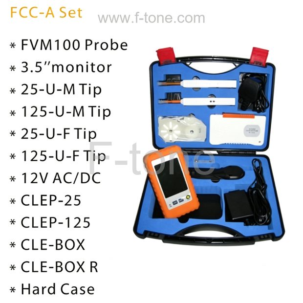 Fiber Cleaning Kit FCC-A Fiber Inspection & Cleaning Kit