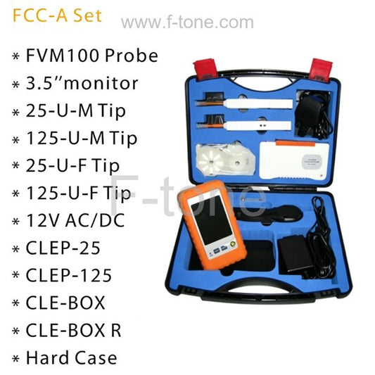 Fiber Cleaning Kit FCC-A Fiber Inspection & Cleaning Kit