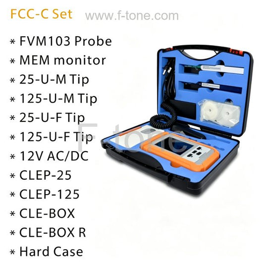 Fiber Inspection Kit FCC-C Fiber Inspection & Cleaning Kit