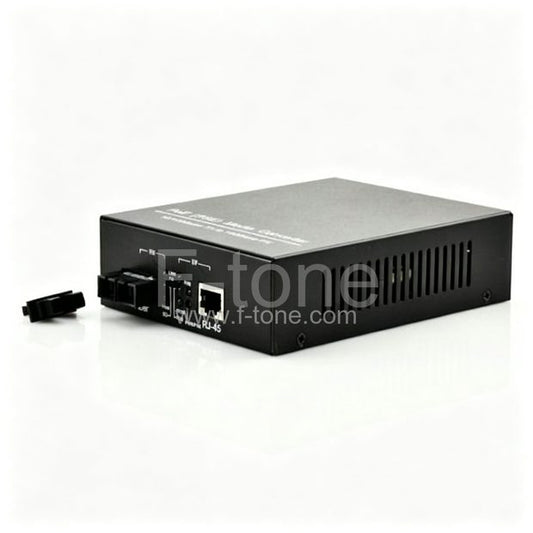 Industrial RS-232 to Single-mode Duplex Fiber Converter, 1310nm 20km